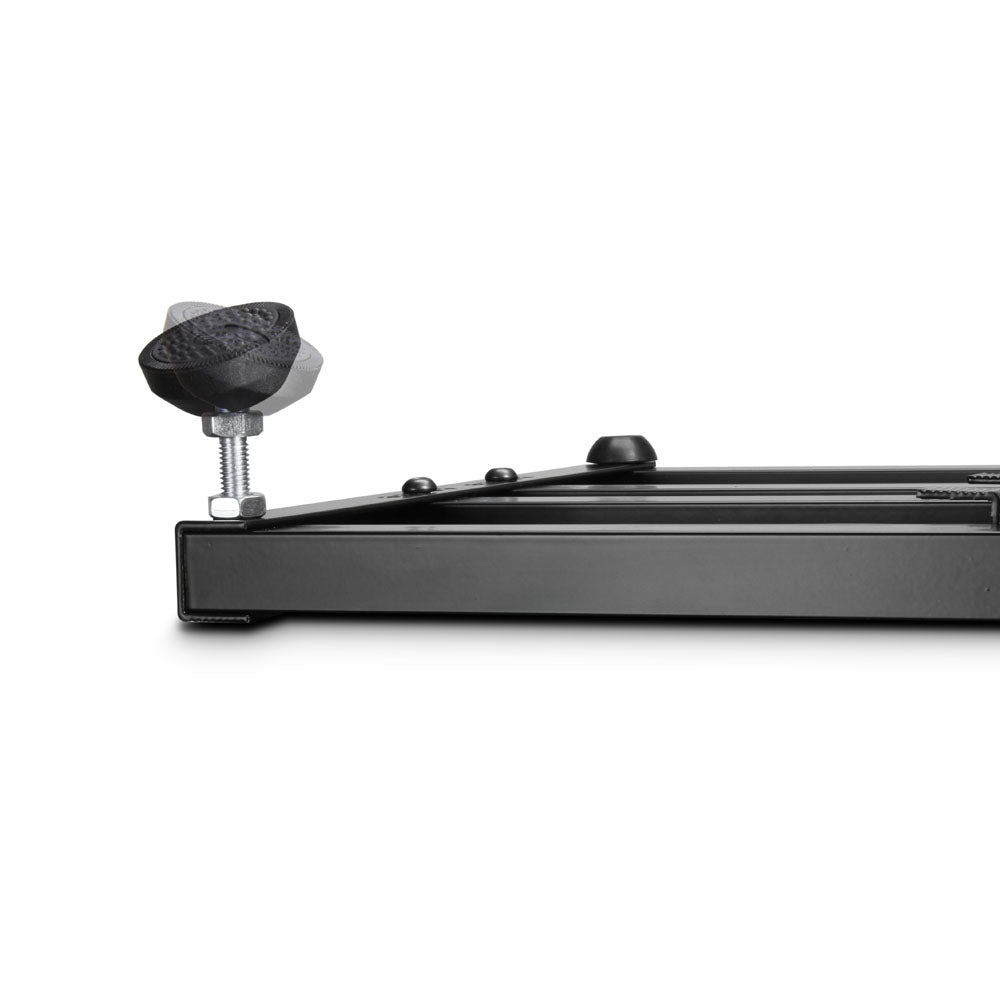 Palmer PEDALBAY® 60 L - Leichtes, verstellbares Pedalboard mit schützendem Softcase, 60 cm