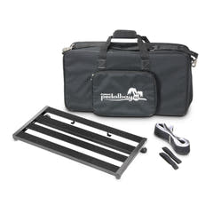 Palmer PEDALBAY® 60 - Leichtes, verstellbares Pedalboard mit schützendem Softcase, 60 cm