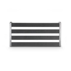 Palmer PEDALBAY® 60 - Leichtes, verstellbares Pedalboard mit schützendem Softcase, 60 cm
