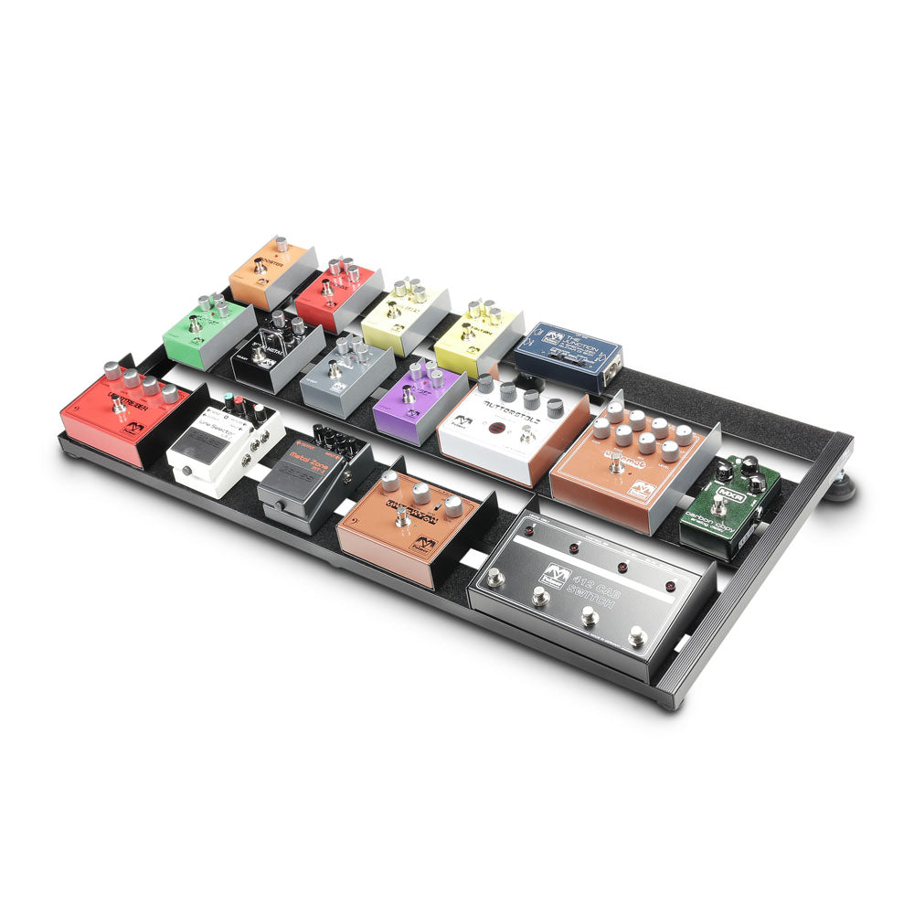 Palmer PEDALBAY® 80 - Leichtes, variables Pedalboard mit schützendem Softcase, 80 cm