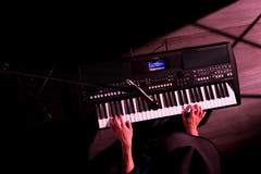 Yamaha PSR-SX600 Keyboard (Schwarz)