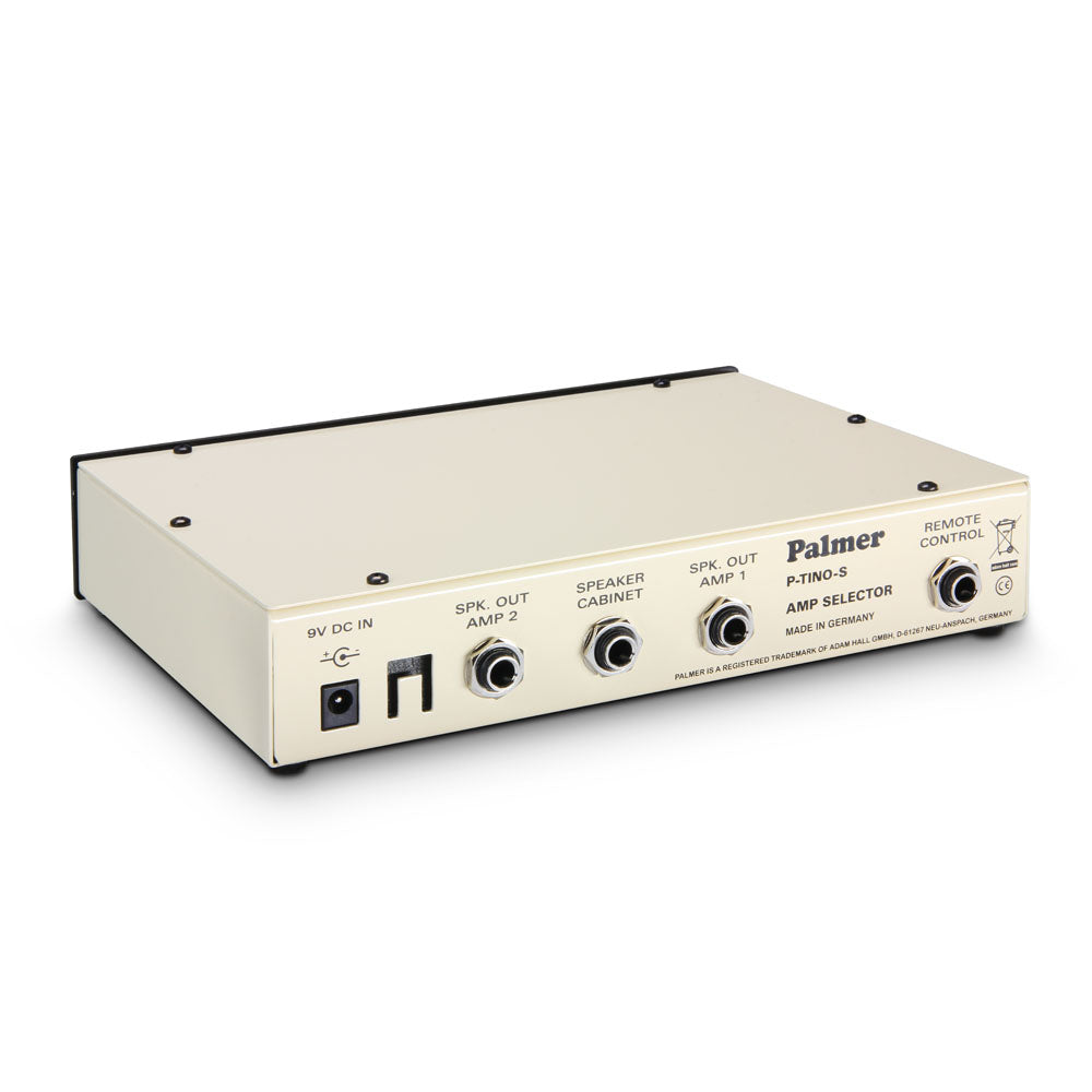 Palmer TINO SYSTEM – Umschaltsystem für 2 Gitarrenverstärker zu 1 Kabinett mit Fernbedienungseingang