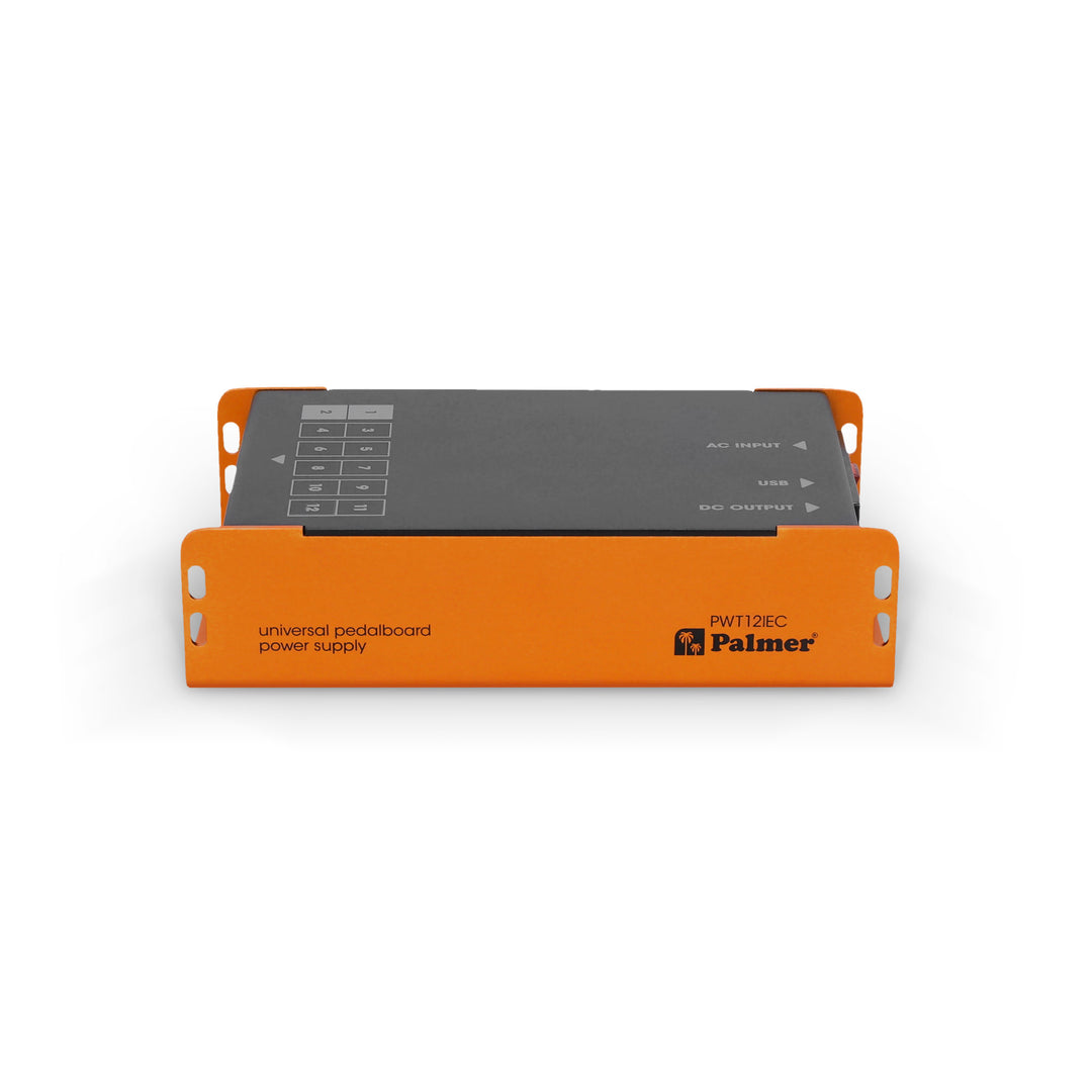 Palmer PWT 12 IEC - Universelles Netzteil für Pedalboard mit USB