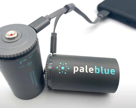 Pale Blue Li-Ion-Akku D 2 Pack