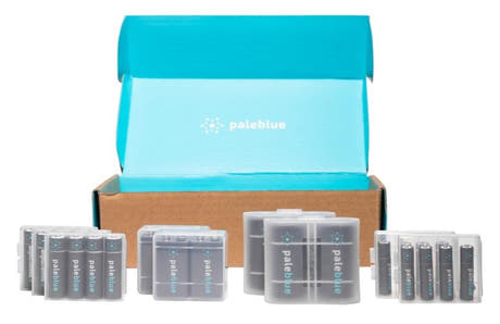 Pale Blue Home-Umrüstsatz 4x9V/4xD/12xAA/8xAAA