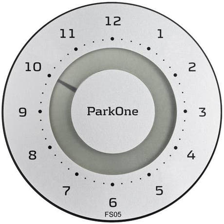 ParkOne2 Parkscheibe (Silber)