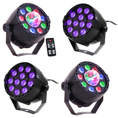 Partypack UV LED + Diskolicht