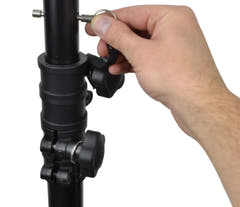 Perfex Lichtstativ mit T-Bar (30kg, 3,2m)