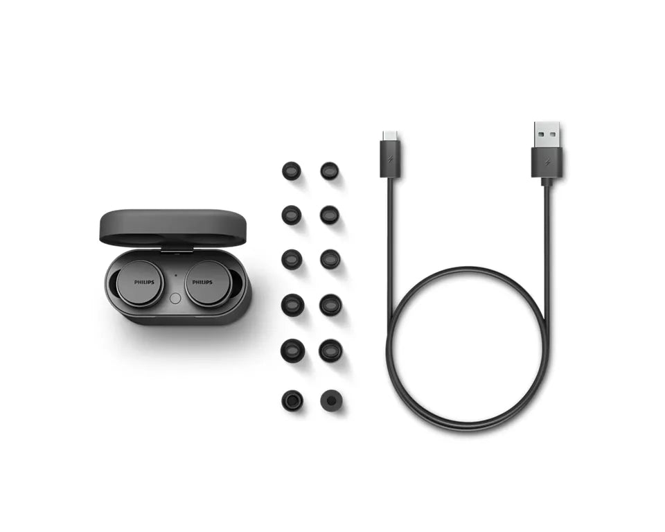 Philips TAT8506BK/00 True Wireless Kopfhörer (Schwarz)