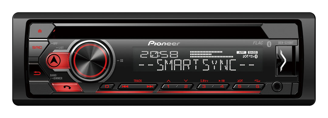 Pioneer DEH-S320BT 1-DIN Autoradio m. Bluetooth