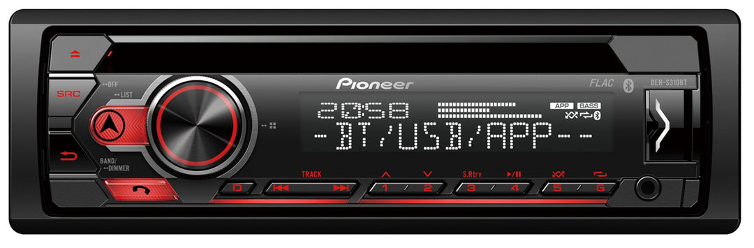 Pioneer DEH-S320BT 1-DIN Autoradio m. Bluetooth
