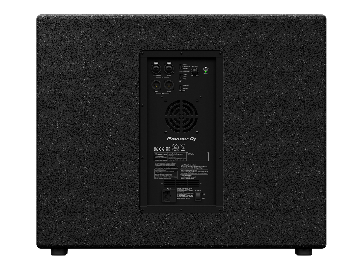 Pioneer DJ XPRS1182S Active subwoofer