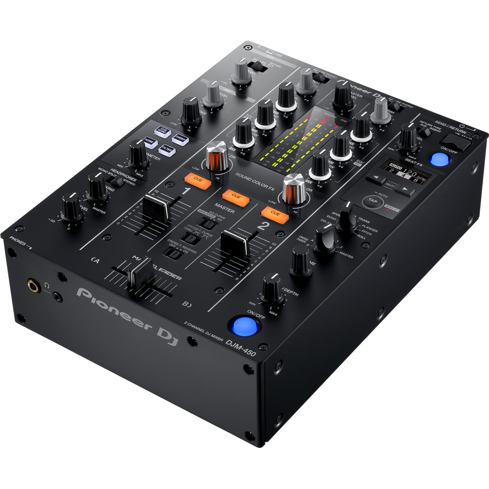 Pioneer DJ DJM-450 + PLX-1000 Paket