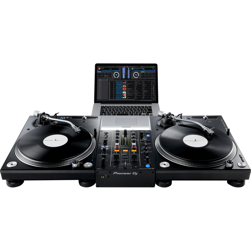 Pioneer DJ DJM-450 + PLX-1000 Paket