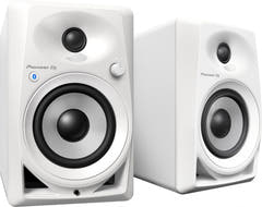 Pioneer DJ DM-40BT-W - Studiomonitore mit Bluetooth (Weiß)