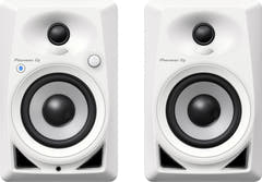 Pioneer DJ DM-40BT-W - Studiomonitore mit Bluetooth (Weiß)