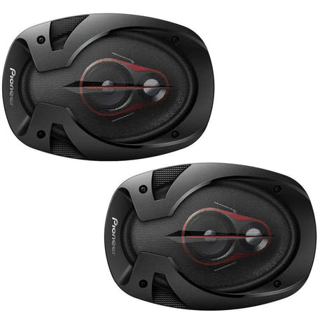 Pioneer TS-R6951S Leistungsstarker 3-Wege Vollbereichs-Autolautsprecher (6"x9")