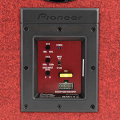 Pioneer TS-WX300A Aktiver Subwoofer mit eingebautem D-Klasse Verstärker