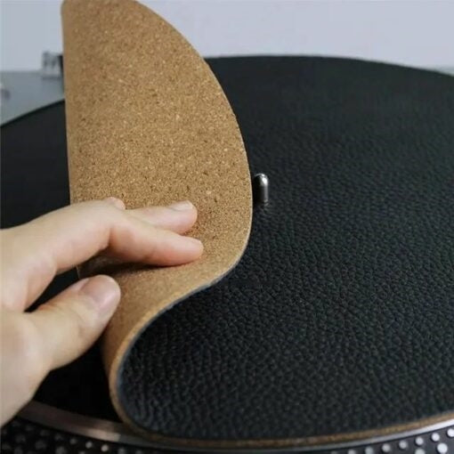 Slipmat - Kork/Leder