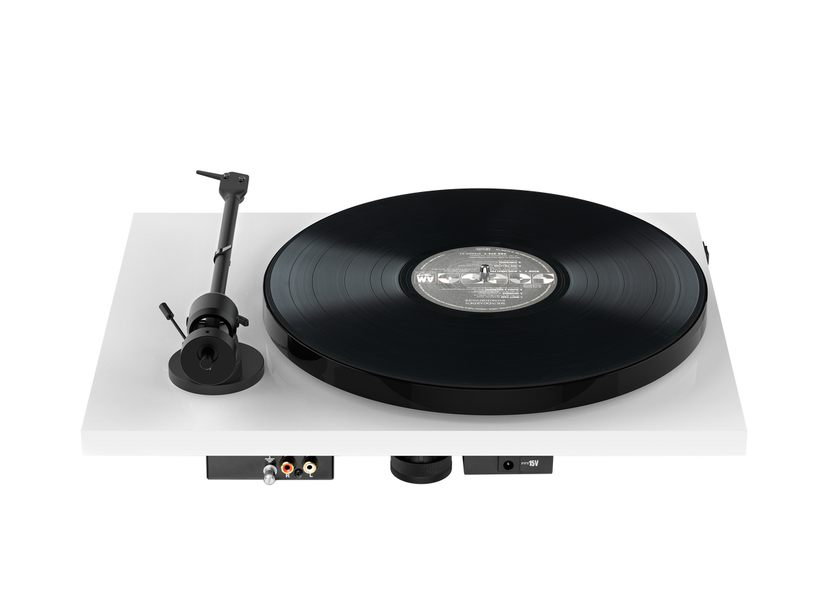 Pro-Ject E1 Phono AT3600L Turntable (White)