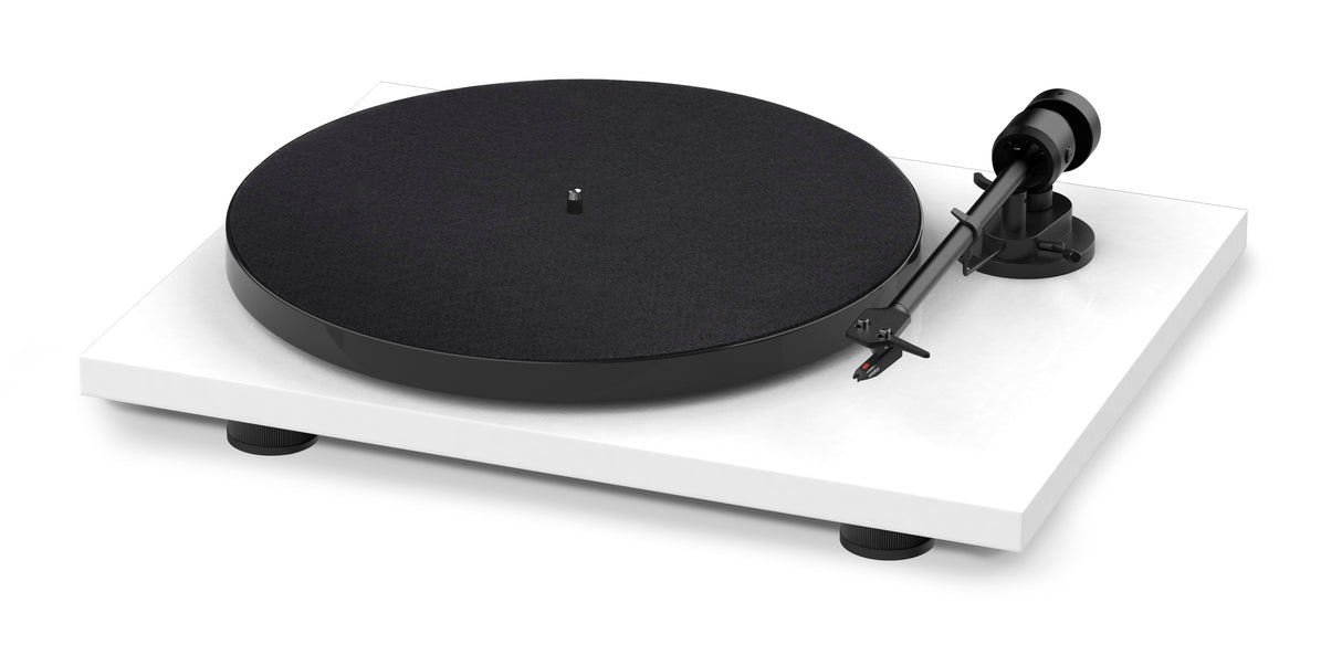 Pro-Ject E1 Phono AT3600L Turntable (White)