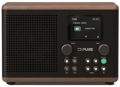 Pure Classic H4 Coffee Black/Walnuss