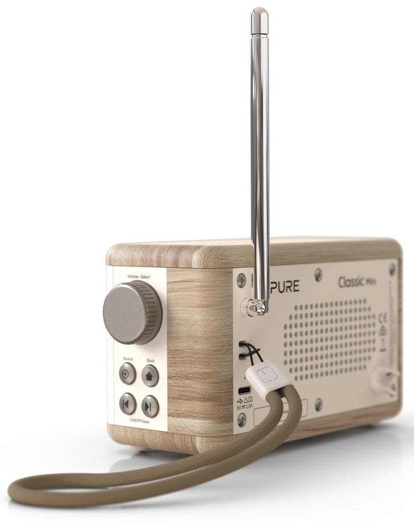 Pure Classic Mini Cotton White/Oak