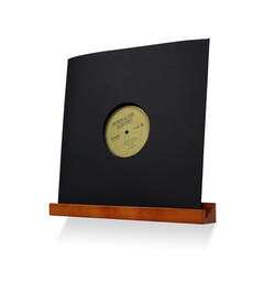 Displayregal für Vinylplatten - Paulownia Holz