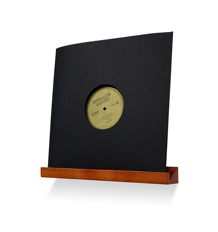 Displayregal für Vinylplatten - Paulownia Holz