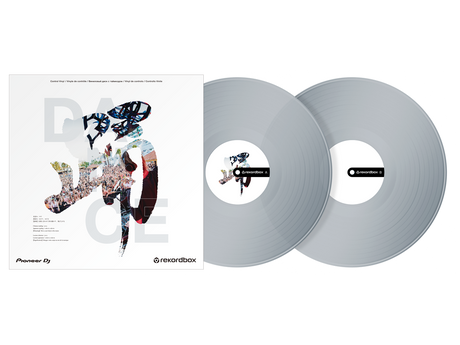 RB-VD2-CL Rekordbox Control Vinyl (Satz von 2) (transparent)