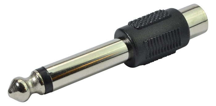 Adapter Audiostecker 3.5 mm Mono Jack männlich auf 6.3 mm Mono Jack