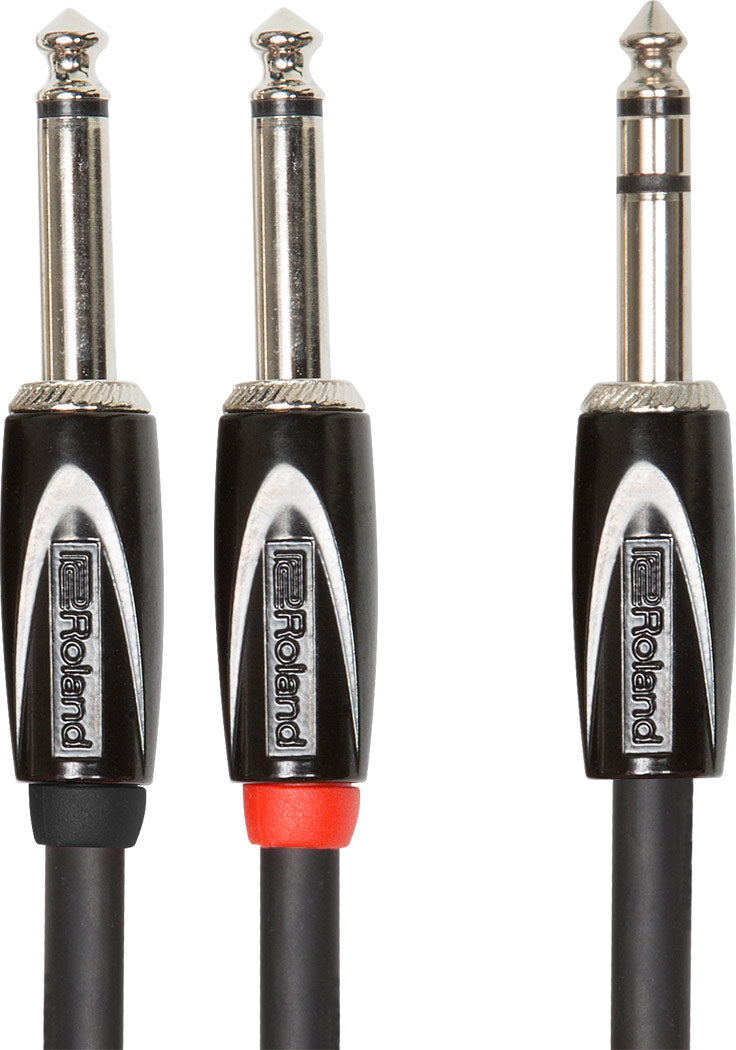 Roland Y-split cable Stereo to 2x Mono Jack (3m)