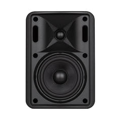 RCF Wandlautsprecher 2-Wege 4"-Set (2 Stück) 40W 100 V IP55, Schwarz