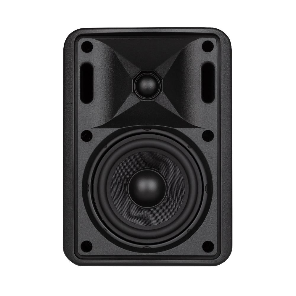 RCF Wandlautsprecher 2-Wege 4"-Set (2 Stück) 40W 100 V IP55, Schwarz