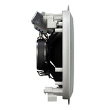 RCF indbygningshøjttaler PL8X 8" coax 100V, hvid, 20W, IP44