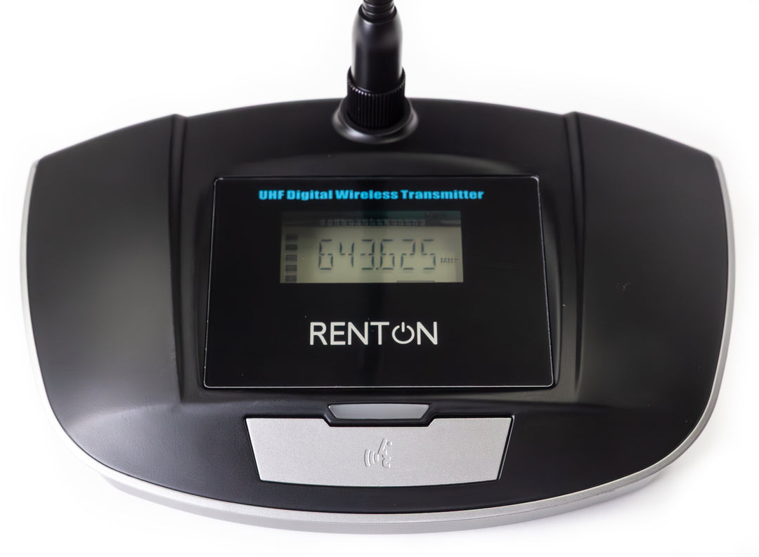Renton Pro Drahtloses Konferenz Mikrofonsystem (8 Kanäle)