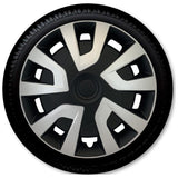 16" Revo VAN Silver/Black Radkappen-Set