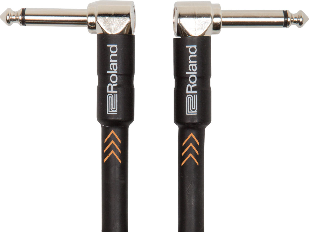 Roland "Nickel" Patchcabel 6.3mm Angel Jack mono til 6.3mm Angel Jack mono - 1 meter