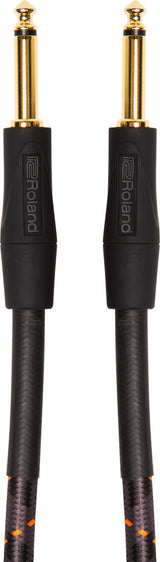 Roland "GOLD" Instrument cable 6.3mm Jack mono for 6.3mm Jack mono