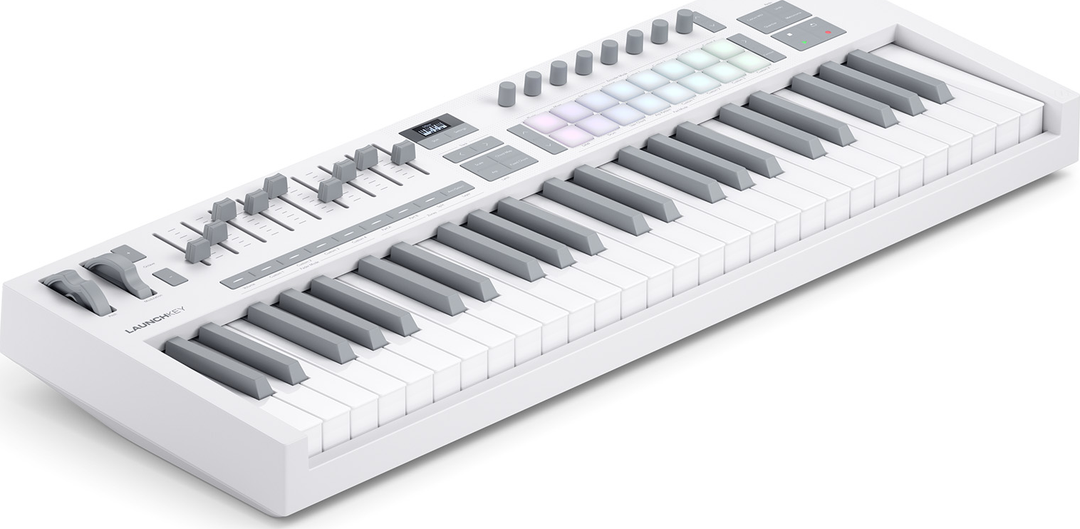 Novation Launchkey 49 MK4 MIDI-Keyboard (Weiß)