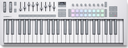 Novation Launchkey 49 MK4 MIDI-Keyboard (Weiß)