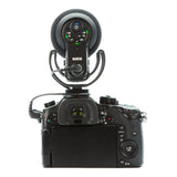 RØDE VideoMic Pro+ with camerasko
