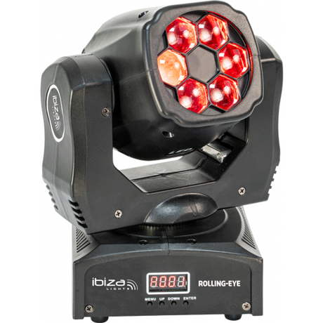 Ibiza Rolling-Eye LED Moving Head (6x12W)