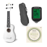 Reno RU150 Sopran Ukulele (Weiß) Startpaket