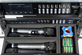 Renton Rack Wireless Combo System (4 Handgeräte + 8 Headsets)