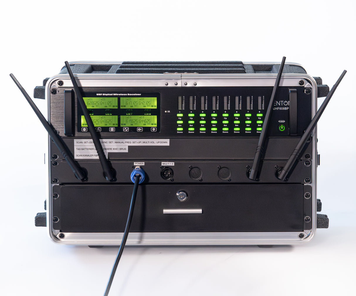 Renton Rack Drahtlossystem (8 Headsets)