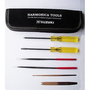 Vedligholdelses kit til Suzuki mundharmonika. HRT-01