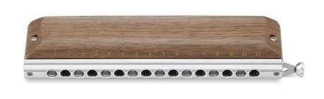 Suzuki Sirius S-64CW chromatische Mundharmonika - 16 Löcher Holzmodell