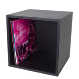 Studio 57 Vinyl Record Storage Shelf (Einzel, Schwarz)