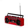 Studio 57 - Kassettenspieler m. FM & Bluetooth, Rot